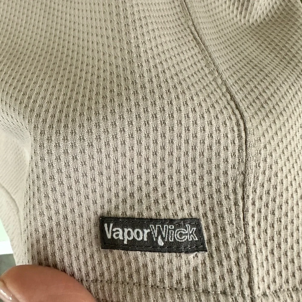 NORTH FACE Vapor Wick Shirt Men's L Navy 1/4 Zip Waffle Base Layer Long Sleeve‍‍ - Picture 5 of 8